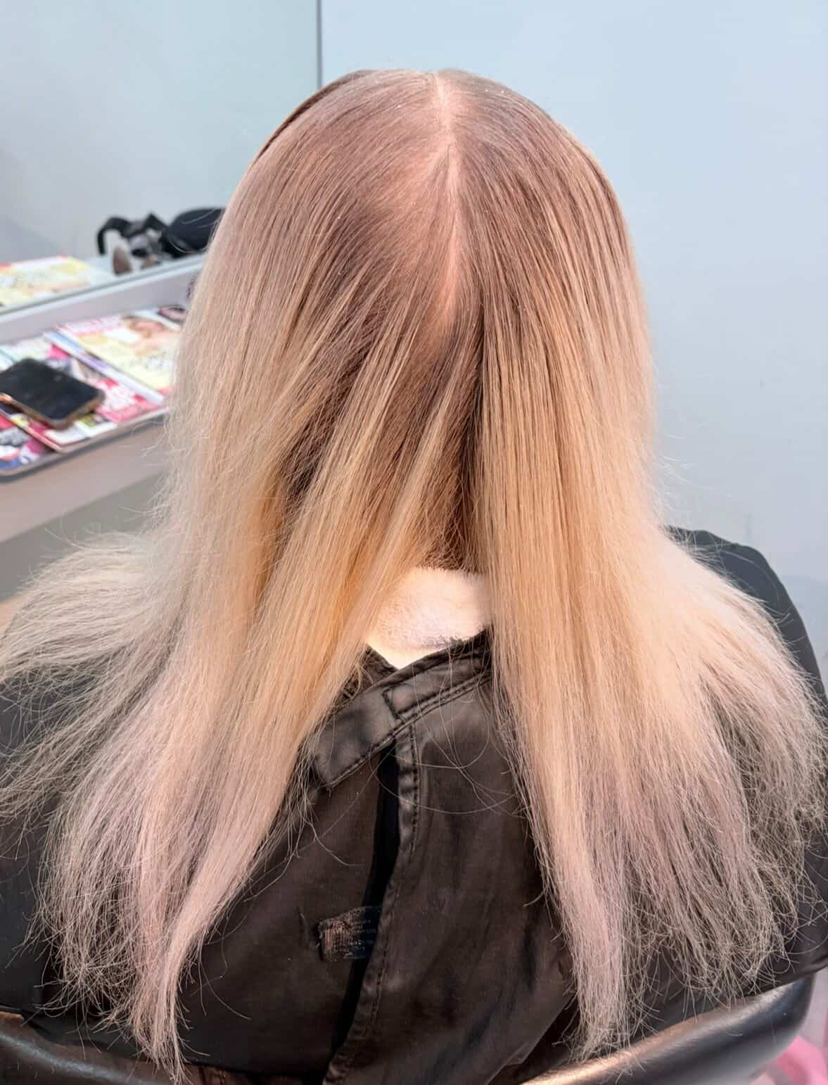 Blonde Refresh before